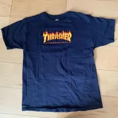 Thrasher スラッシャー　ネイビー Tシャツ Lサイズ　150