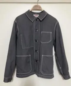 ROBUR グレー コットンカバーオール