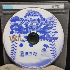 実況パワフルメジャーリーグ2009【wiiディスクのみ】動作品！！おまとめでお得