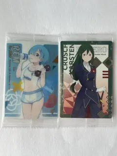 Re:ゼロから始める異世界生活 リゼロ ウエハース5 レム レア　クルシュ