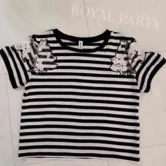 美品☆ROYAL PARTY☆ボーダーＴシャツ