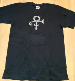 レア●PRINCE●シンボル●ジルコニア(フェイク)●Tシャツ●M●現状(小穴)