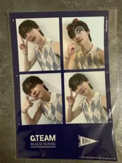 &TEAM BEACH HOUSE 海の家 ニコラス フォトグレイカード