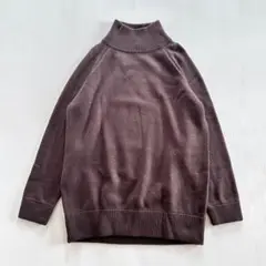 URBAN RESARCH カシミヤ71% ニット　長袖　ゆったり 茶