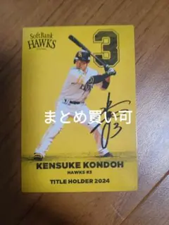 近藤健介 カルビープロ野球チップス 2025 まとめ買い可