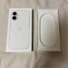 Apple iPhone 16 ホワイト 箱のみ
