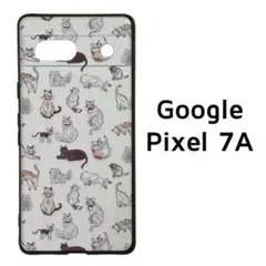 Pixel7a 猫 イラスト カバー