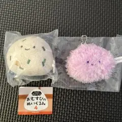 にっこりーノ おむすびのぬいぐるみ4 高菜　和菓子　練り切り