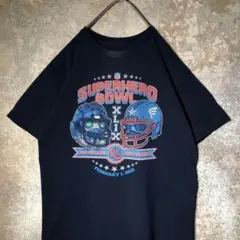【ヴィンテージ】アメフト　イベントプリントTシャツ　USA 古着　ZSM5
