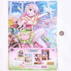 デレマス 一番くじ 琴歌 瞳子 美羽 加奈 笑美 翠 美里 クリアファイル