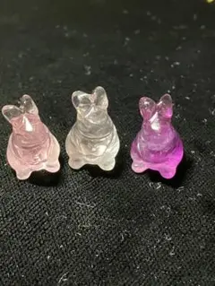 ☆セール☆フローライト うさぎ 置物