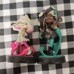 Splatoon 2 フィギュアセット　イイダ　ヒメ　アミーボ