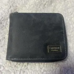 CarrKen グレー 二つ折り財布