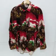 7.29◎S351◎エレディキャリーニ◎シャツ◎総柄◎L