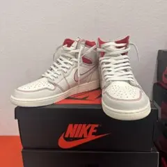 NIKEAirJordan1 Retro"Sail/University Red