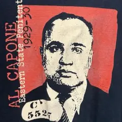 00s アル・カポネ スカーフェイス ビンテージ tシャツ フェード