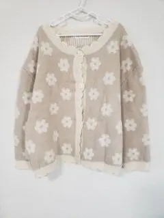 バースデイ☆ママラク　花柄ニットカーディガン　110サイズ　女の子