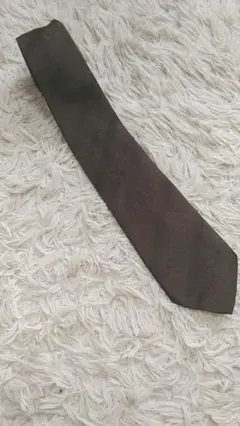 CASUAL TIE ブラウン ストライプ ネクタイ