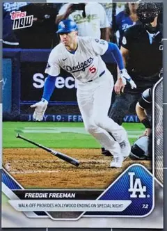 2025 Topps #374 フレディフリーマン Walk Off HR