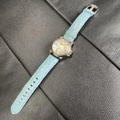 Ritmo Latino 腕時計 水色レザーベルト リトモラティーノ