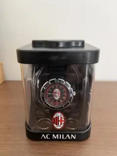 AC MILAN 公式アナログ時計 ケース付き