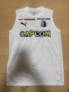 セレッソ大阪タンクトップPuma CAPCOM サッカーシャツ ホワイト