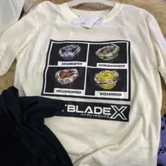 ベイブレードX パジャマ ホワイト　半袖長パンツ　140