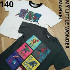MY LITTLE WONDER MARVEL スパイダーマン Tシャツ セット