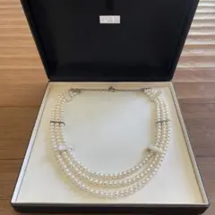 ジュエリーマキ 3連パールネックレス