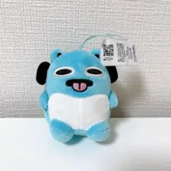 ブルーハムハム　ぬいぐるみキーホルダー ストラップ ゴム付き