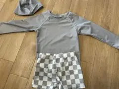 キッズ　110 水着3点セット　男の子