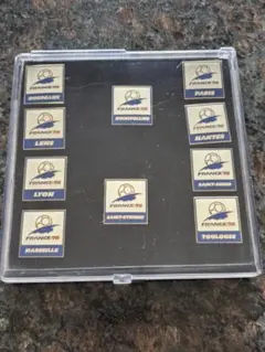 FRANCE 98 サッカーピンズ 10個セット