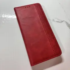 新品⭐️ Rakuten BIG s 楽天ビックエス　手帳型　ケース　レッド
