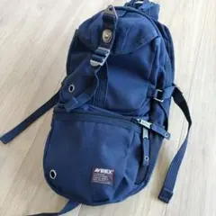 AVIREX EAGLE ボディバッグ avx305 （中古） ネイビー