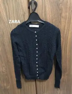 ZARA ブラック カーディガン Sサイズ