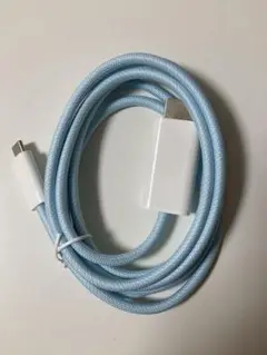 USB-C to HDTV 変換アダプター ブルー 1.8m a3-63