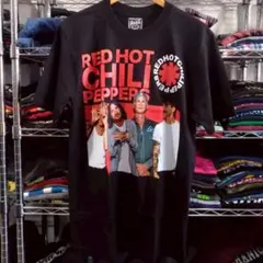レッドホットチリペッパーズ 両面プリント バンドＴシャツ L