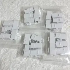 新品⭐️ RJ45 Cat6 キーストーンカプラー 25個パック メス-メス