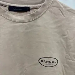 KANGOL ベージュ プリントTシャツ Mサイズ