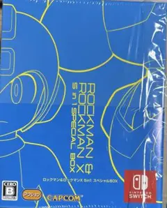 switch ロックマン 5in1 スペシャルBOX 収納BOX&特典