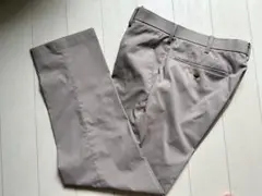 【美品】感動パンツ コットンライク　ベージュ　UNIQLO