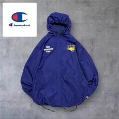 【194】championPANTHERS UNIフルジップジャケット紫2XL