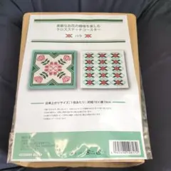 クロスステッチコースター　バラ