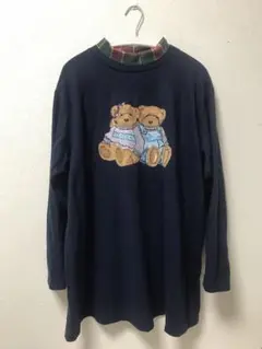 古着 vintage クマ オーバーサイズトレーナー