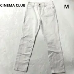 CINEMA CLUB ホワイトデニム スリムフィットパンツ Mサイズ
