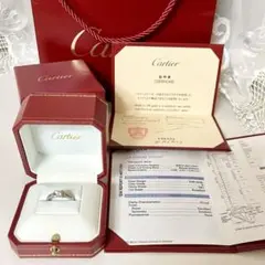 Cartier バレリーナ Pt950 0.45ct 《#52》