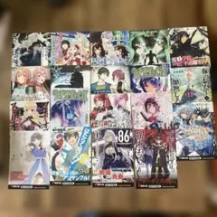 未使用品　電撃文庫　非売品　ポストカード　１９枚