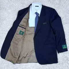《美品》 CLUB ROOM テーラードジャケット メンズ 紺色
