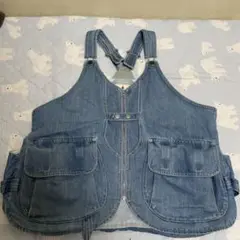 Snowpeak スノーピーク 焚火ベスト Indigo Bleach