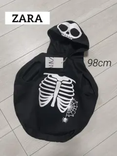 【新品】ZARA baby ザラ　スケルトンコスチューム　2-3歳　98cm